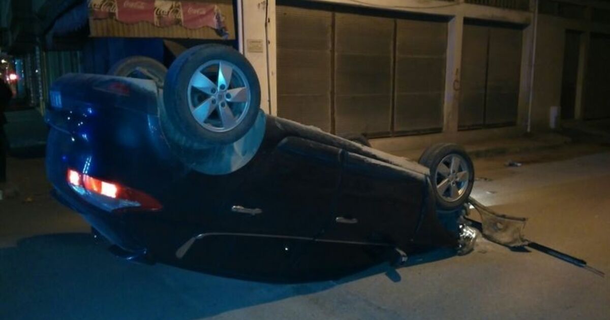 Takla Atan Otomobilin Sürücüsü Ortadan Kayboldu
