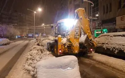 Bafra'da Karla Mücadele