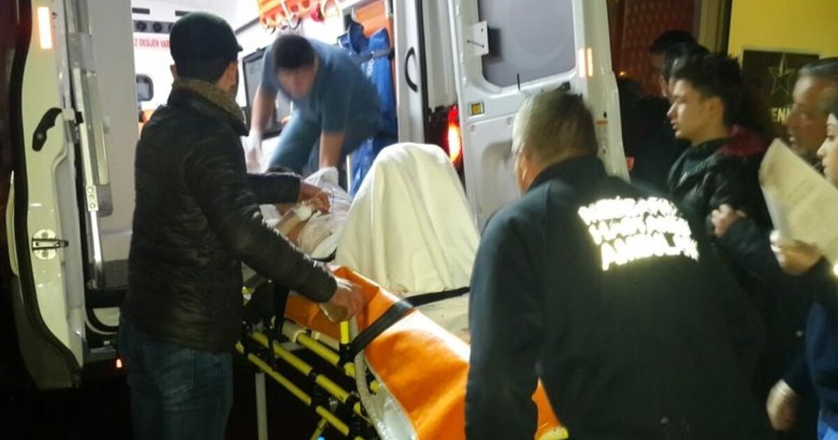 Bafra'da Kavgada 1 Kişi Bıçakla Yaralandı
