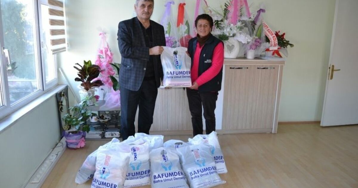 Bafumder’den Hem Kursuna Malzeme Yardımı