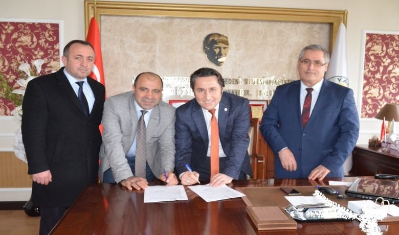 Yakakent Belediyesi İleİşkur Arasında Protokol İmzalandı - İŞKUR Bafra Hizmet Merkez Müdürlüğü ile Yakakent Belediyesi arasında kendi işini kurmak isteyen girişimci adaylarına eğitim vermek üzere protokol imzalandı.