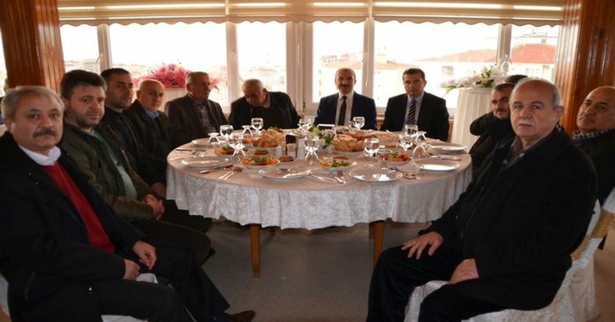 Başkan Şahin Muhtarlarla Bir Araya Geldi