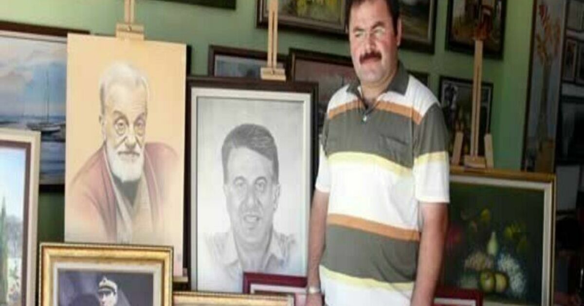 Bafralı Öğretmenden Müthiş Portreler