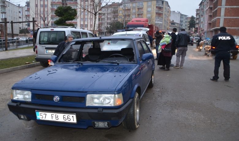 Otomobilin Çarptığı Yaya Yaralandı - Samsun'un Bafra ilçesinde otomobilin çarptığı yaya yaralandı.