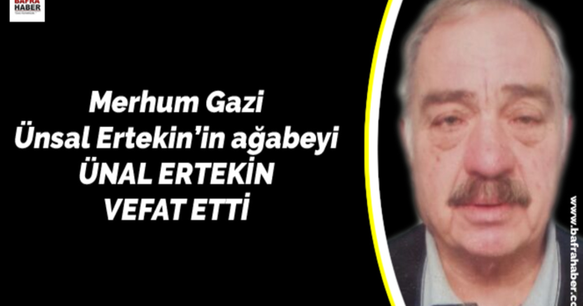 Ünal Ertekin Vefat Etti