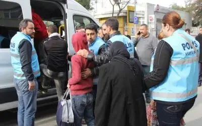 Samsun'da Aranan Şahıslara Operasyon: 42 Gözaltı