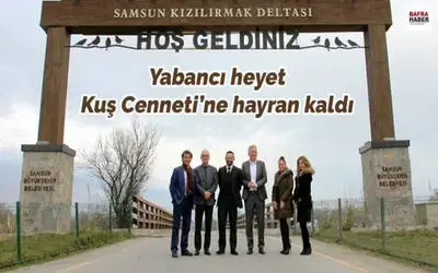 Yabancı Heyet Kuş Cenneti'ne Hayran Kaldı