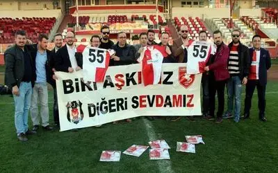 Beşiktaşlı Taraftarlardan Samsunspor'a Forma Desteği