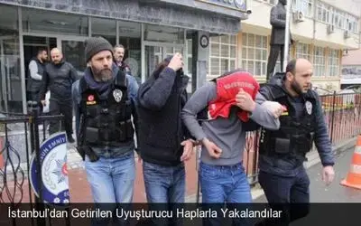 İstanbul'dan Getirilen Uyuşturucu Haplarla Yakalandılar