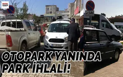 Otopark Yanında Park İhlali