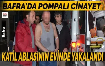 Pompalı Tüfekli Cinayetin Zanlısı Yakalandı