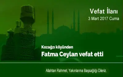 Fatma Ceylan Vefat Etti