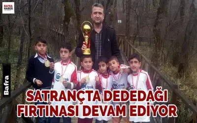 Satrançta Dededağı Fırtınası Devam Ediyor