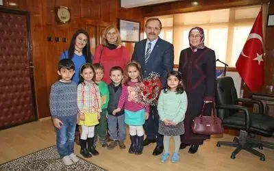 Başkan Şahin Öğrencilere Bafra’yı Anlattı