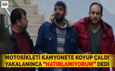 Bafra'da Motosiklet Hırsızlığı Zanlıları Yakalandı