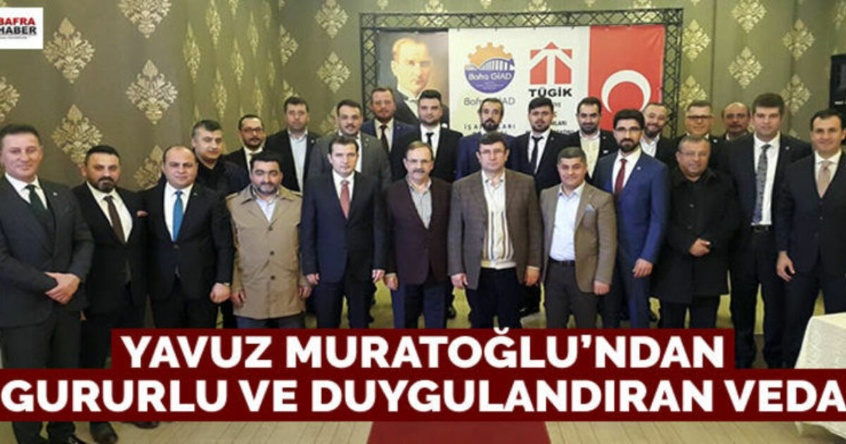 Bafra Genç İşadamları Derneğinden Görev Değişimi