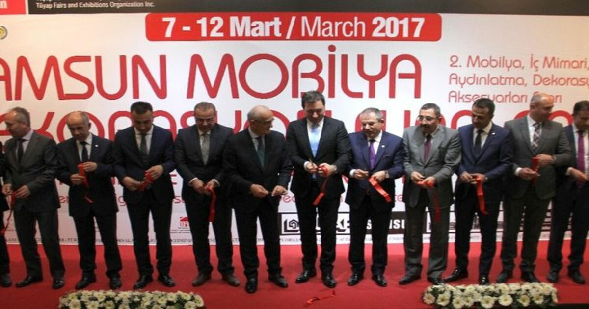 Samsun 2. Mobilya Ve Dekorasyon Fuarı Açıldı