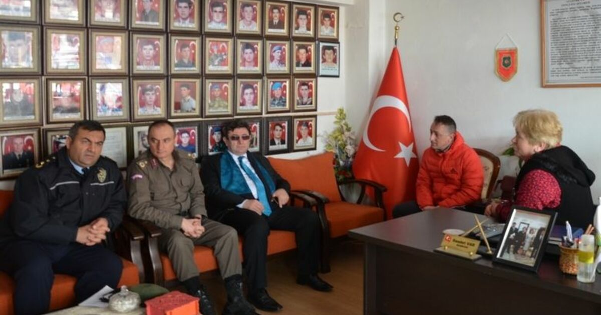Kaymakamdan Şehit Annesine Ziyaret