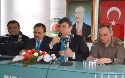 Bafra'da Güvenlik Toplantısı Yapıldı