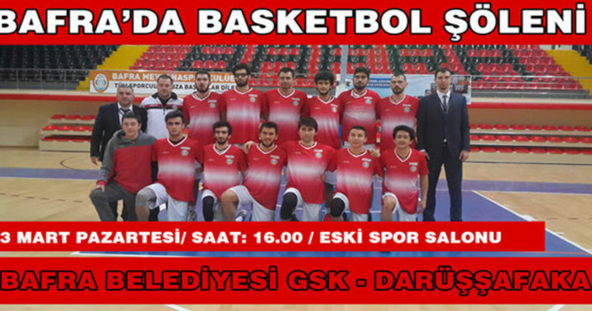 Bafra Belediyesi Gsk - Darüşşafaka