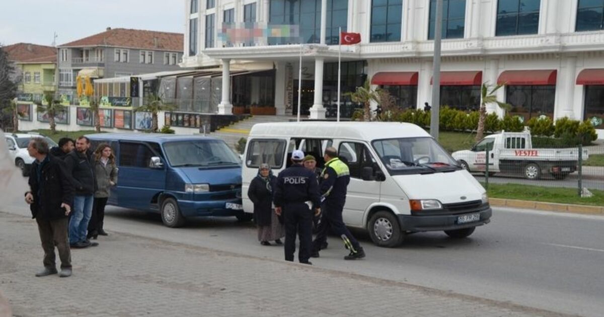 Bafra’da Trafik Kazası: 2 Yaralı