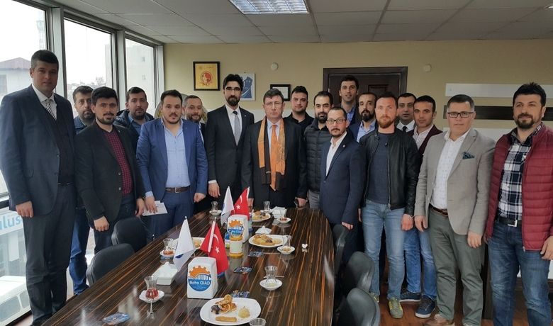 Kaymakam Türkel, Genç İşAdamları İle Bir Araya Geldi - Samsun Bafra Kaymakamı Ali Fuat Türkel, genç iş adamlarıyla bir araya geldi.