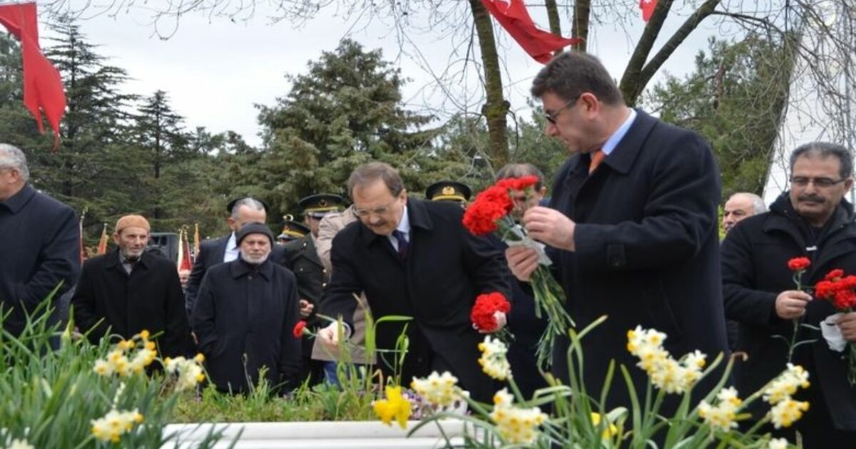 Bafra'da Şehitler Dualarla Anıldı