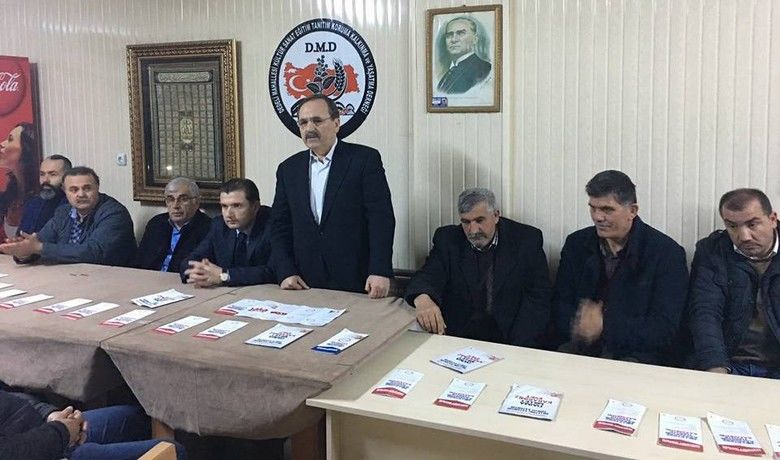 Başkan Şahin: "Tek Derdimiz Türkiye" - Bafra Belediye Başkanı Zihni Şahin ve AK Parti İlçe Başkanı Tuncay Yurduseven, son 10 günde 40 mahalleyi ziyaret edip anayasa değişikliğini anlattılar.