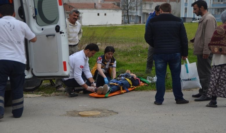 Motosikletin Çarptığı Yaya Yaralandı - Samsun’un Bafra ilçesinde motosikletin çarptığı yaya yaralandı.