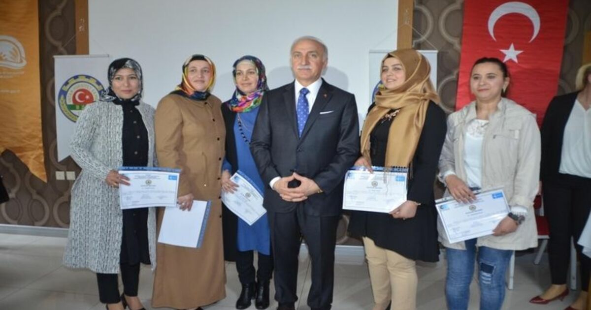 Girişimci Kadınlar Sertifikalarını Aldı