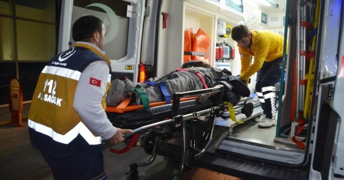 Bafra’da Motosiklet Kazası: 1 Yaralı