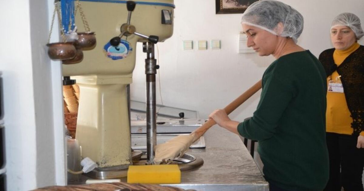 Bafra’da Kadınlara Dondurmacılık Kursu