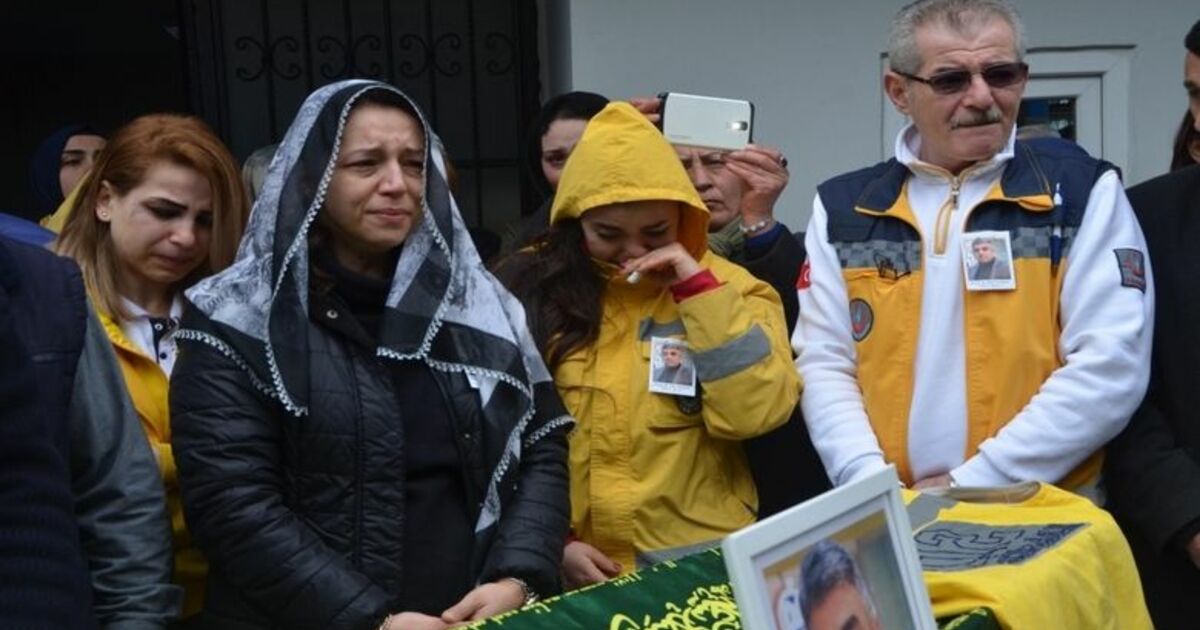 112 Personeline Mesai Arkadaşlarından Son Görev