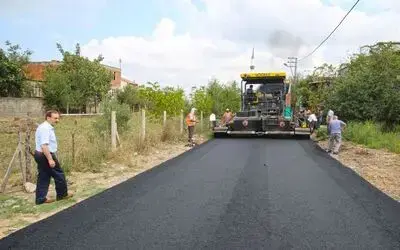 Bafra'nın 100 Bin Ton Asfalt Hedefi
