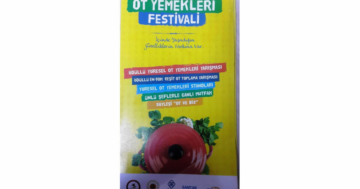 Ot Yemekleri Festivali Başlıyor 3. Samsun Yöresel Ot Yemekleri Festivali Yarın Başlıyor