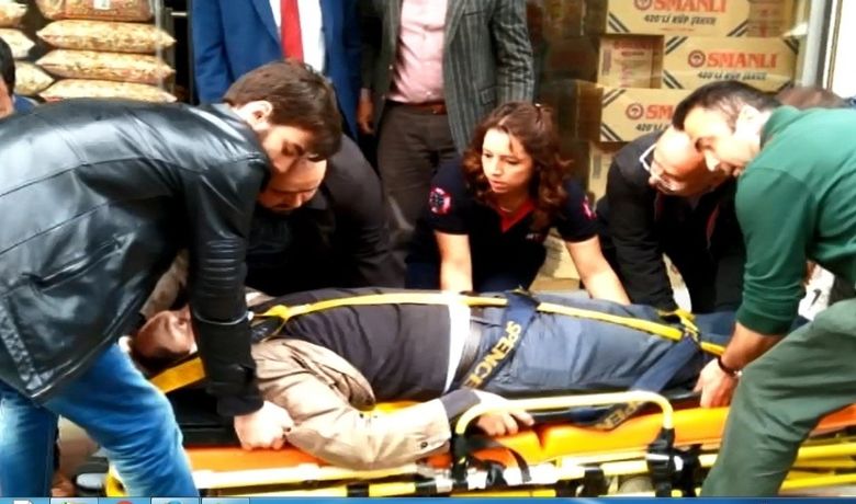 İş Yeri Sahibi Yük Asansörünün Altında Kaldı