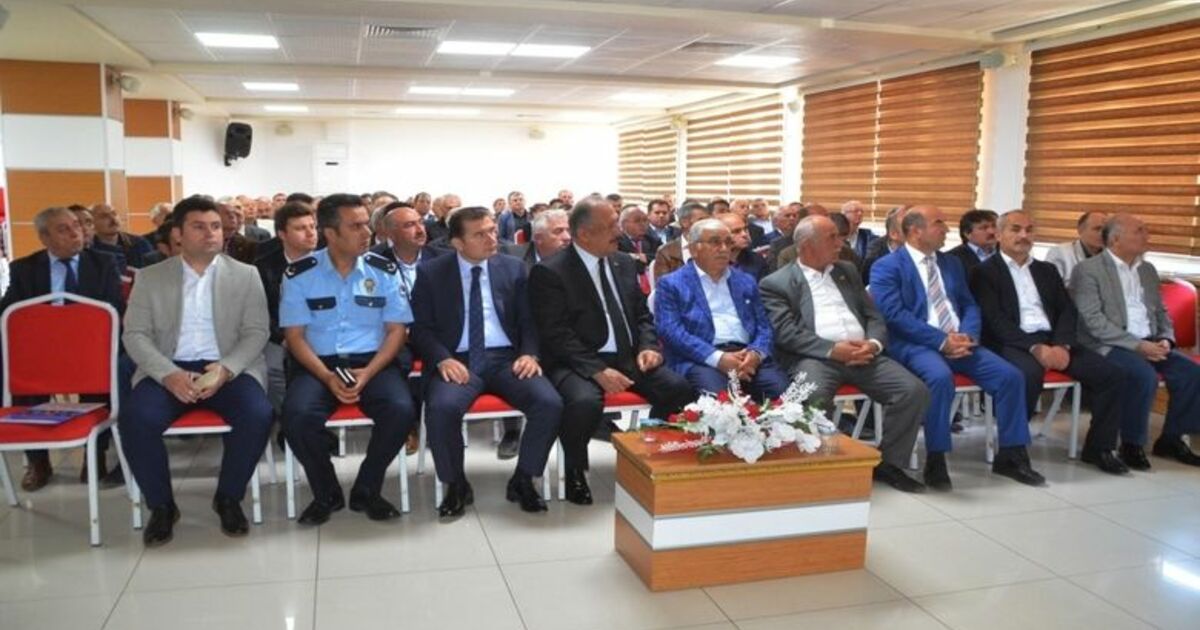 Bafra’da Muhtarlarla Güvenlik Toplantısı