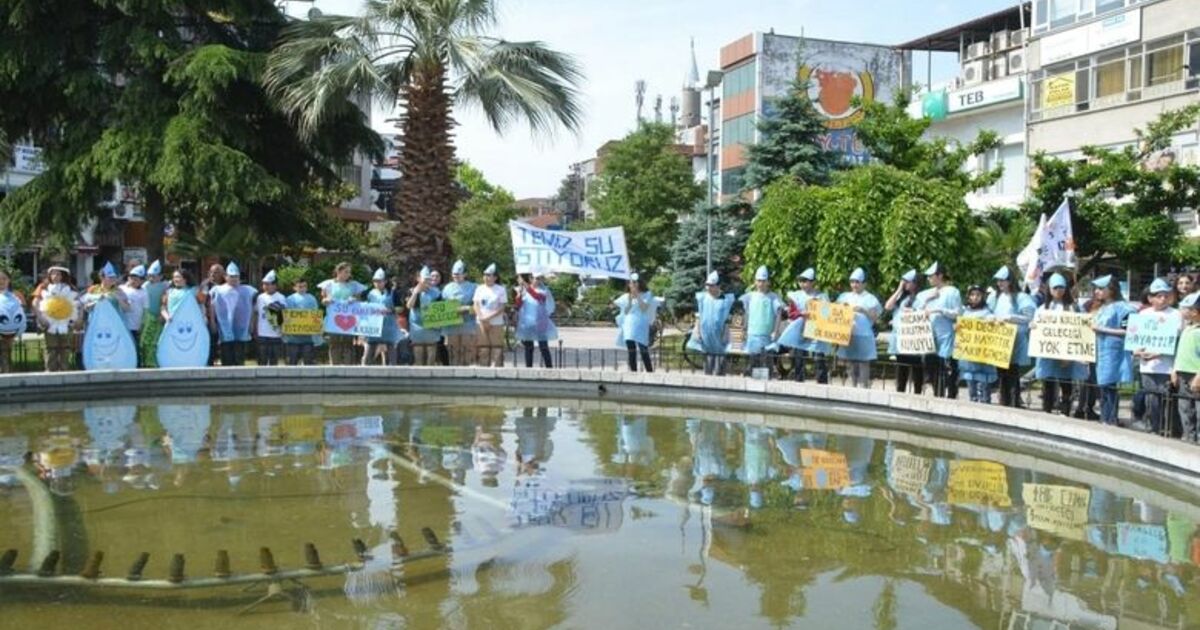 Öğrencilerden “temiz Su İstiyoruz” Etkinliği