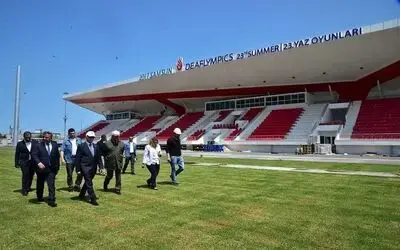 Olimpiyatlar Şölen Havasında Geçecek Vali Şahin Ve Başkan Yılmaz Spor Yatırımlarını Yerinde İnceledi