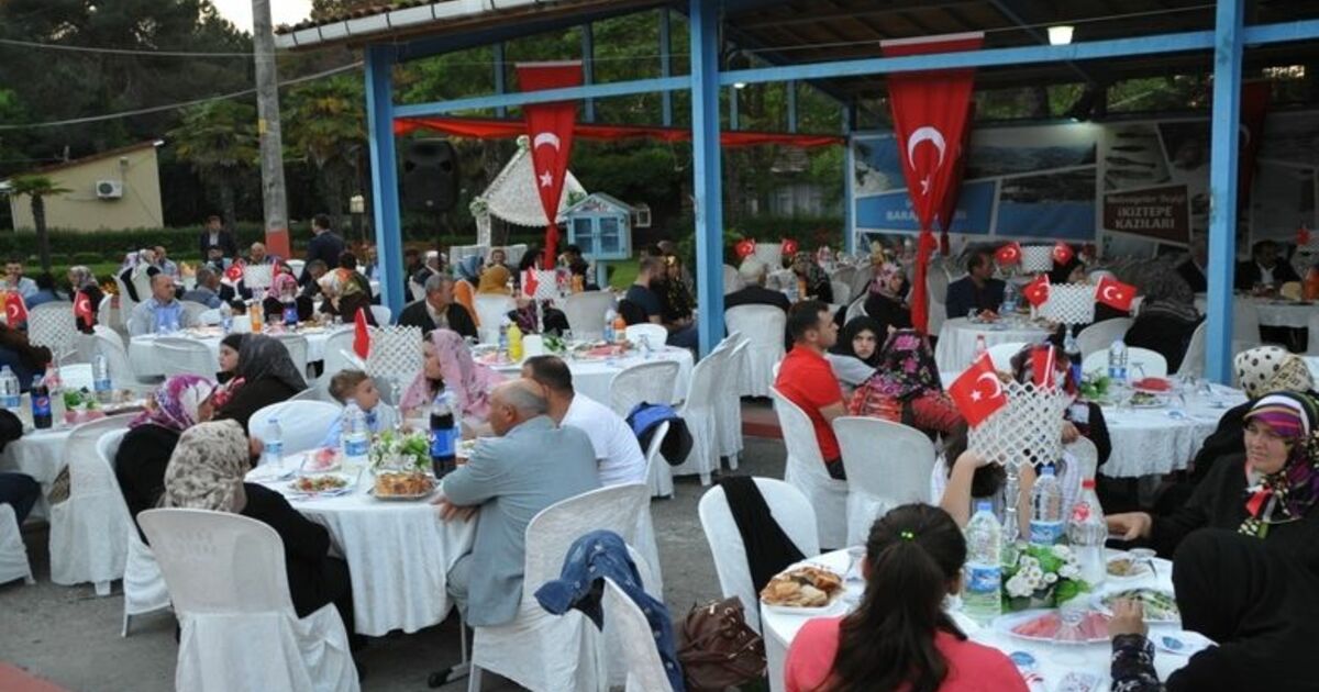 Şehit Aileleri İle Protokol İftarda Buluştu