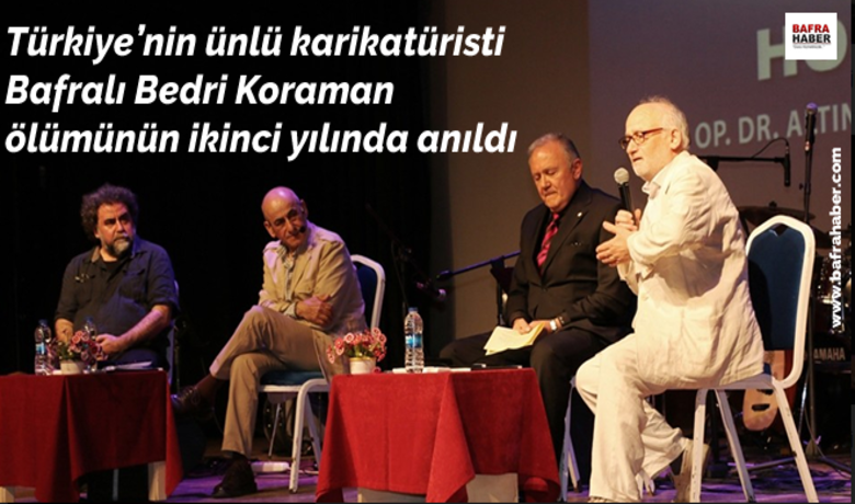 Türkiye’nin Ünlü Karikatüristi Bedri Koraman Kartal’da Anıldı