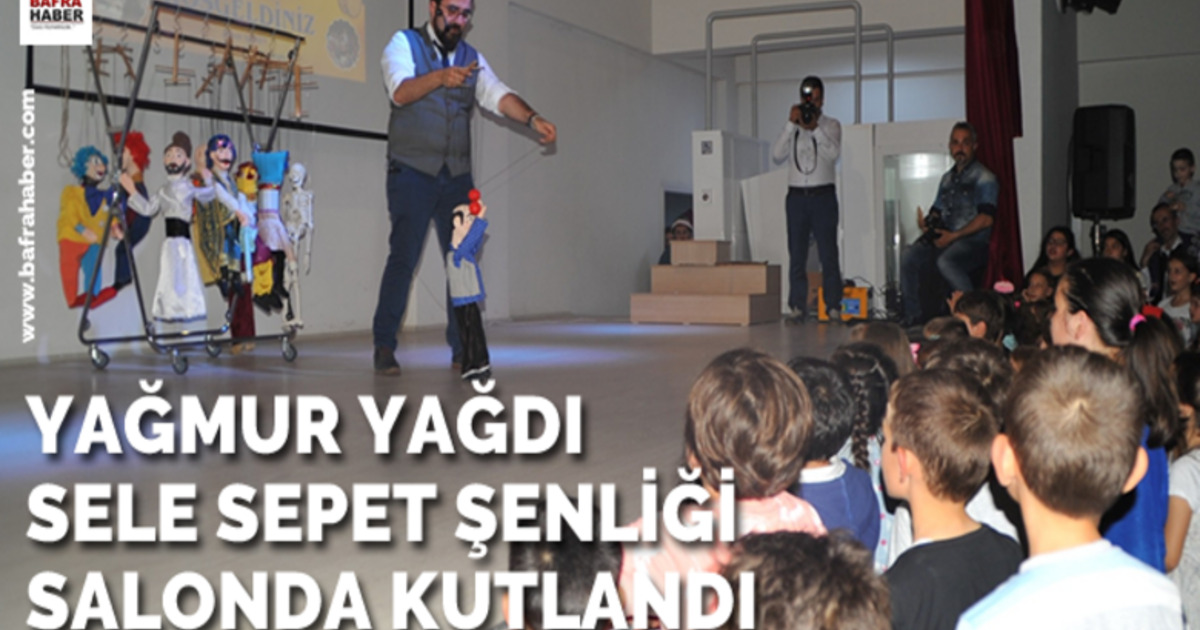 Bafra'da 600 Yıllık Gelenek 'Sele Sepet Top Kandil Şenliği' Renkli Görüntülere Sahne Oldu