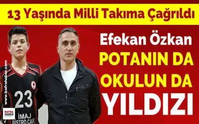 Efekan Özkan Milli Takım Kampına Davet Edildi