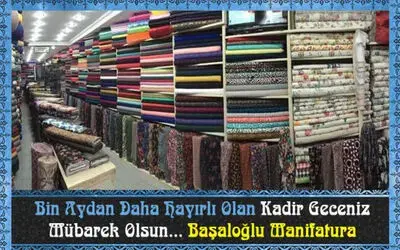 Başaloğlu Manifatura Kadir Gecesi