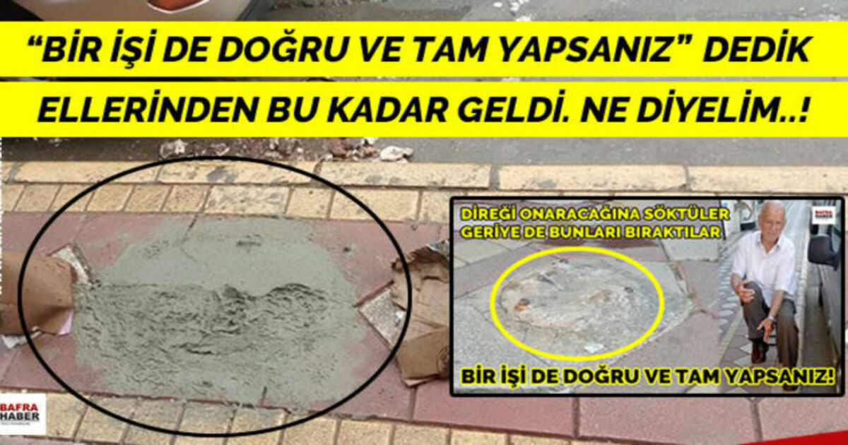 Samsun Büyükşehir`in Elinden Gelen Bu Kadar