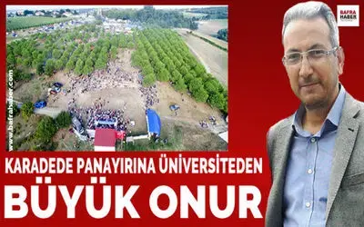 Karadede Panayırına Çanakkale 18 Mart Üniversitesinden Büyük Onur