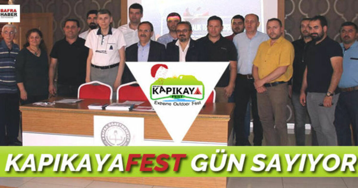 Bafra Kapıkaya Fest Gün Sayıyor