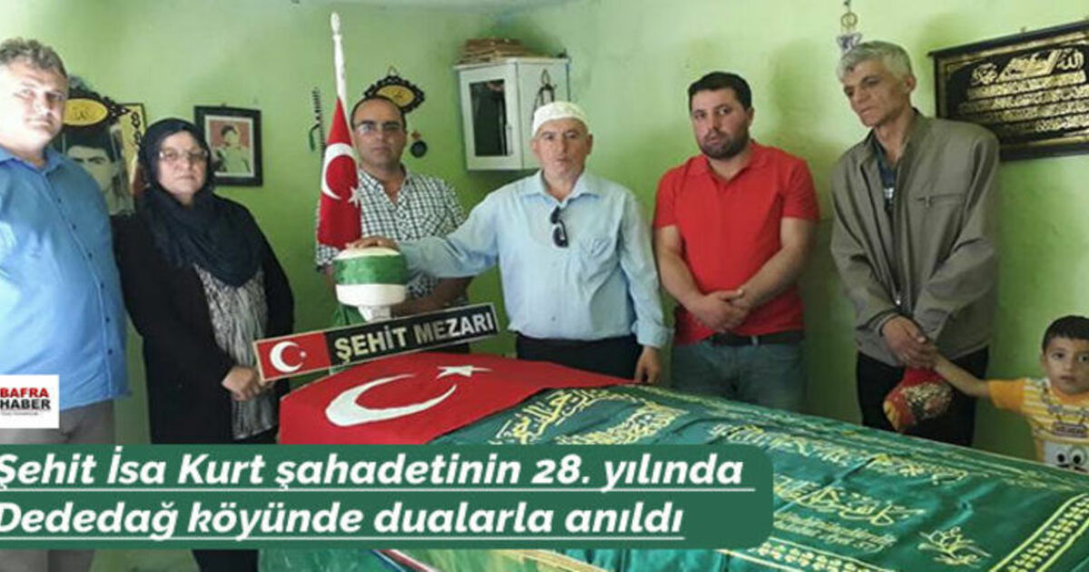 Şehit İsa Kurt Kabri Başında Dualarla Anıldı