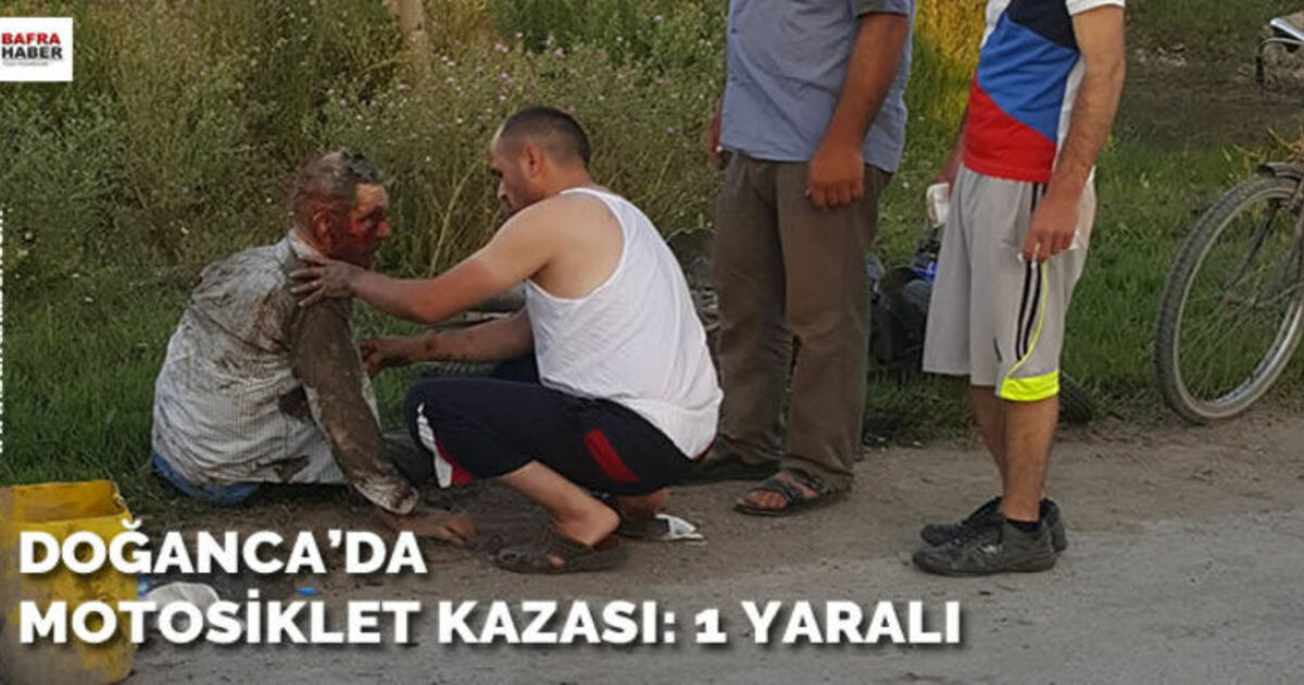 Doğanca`da Motosiklet Kazası: 1 Yaralı