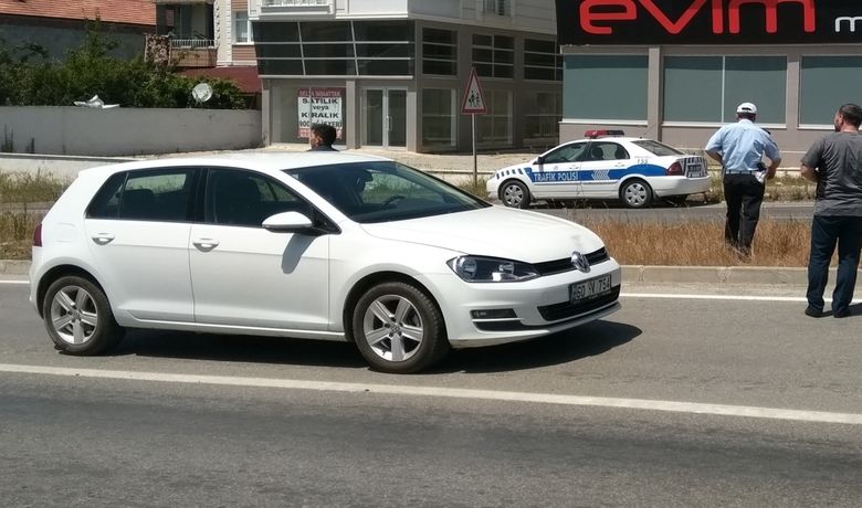 Otomobilin Çarptığı Yaya Yaralandı - Samsun'un Bafra ilçesinde otomobilin çarptığı yaya yaralandı.